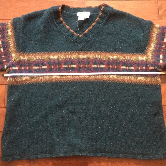 ❤️Vintage Eddie Bauer Fair Isle wool sweater - Picture 4 of 8